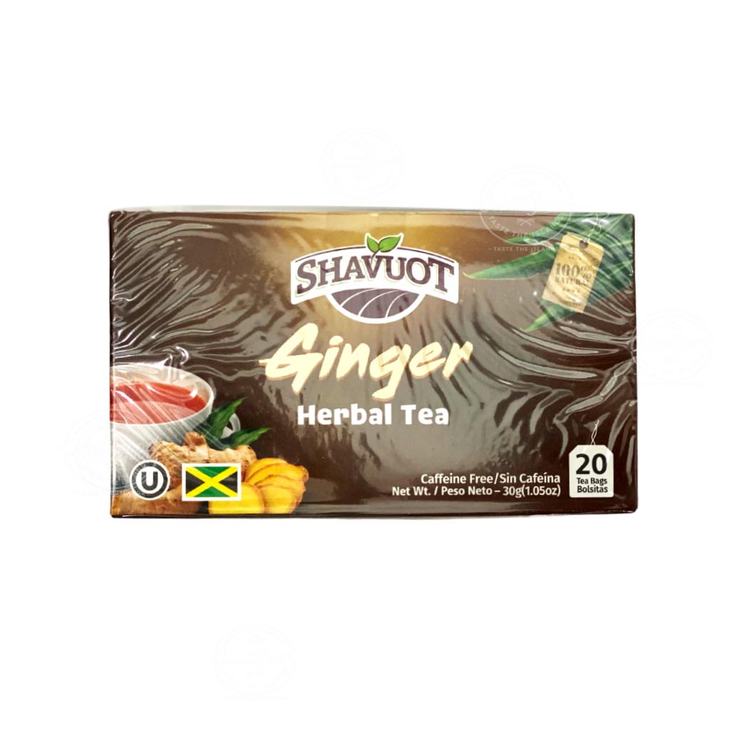 Shavuot Ginger Tea | Product of Jamaica | 20Tea Bags (30g)