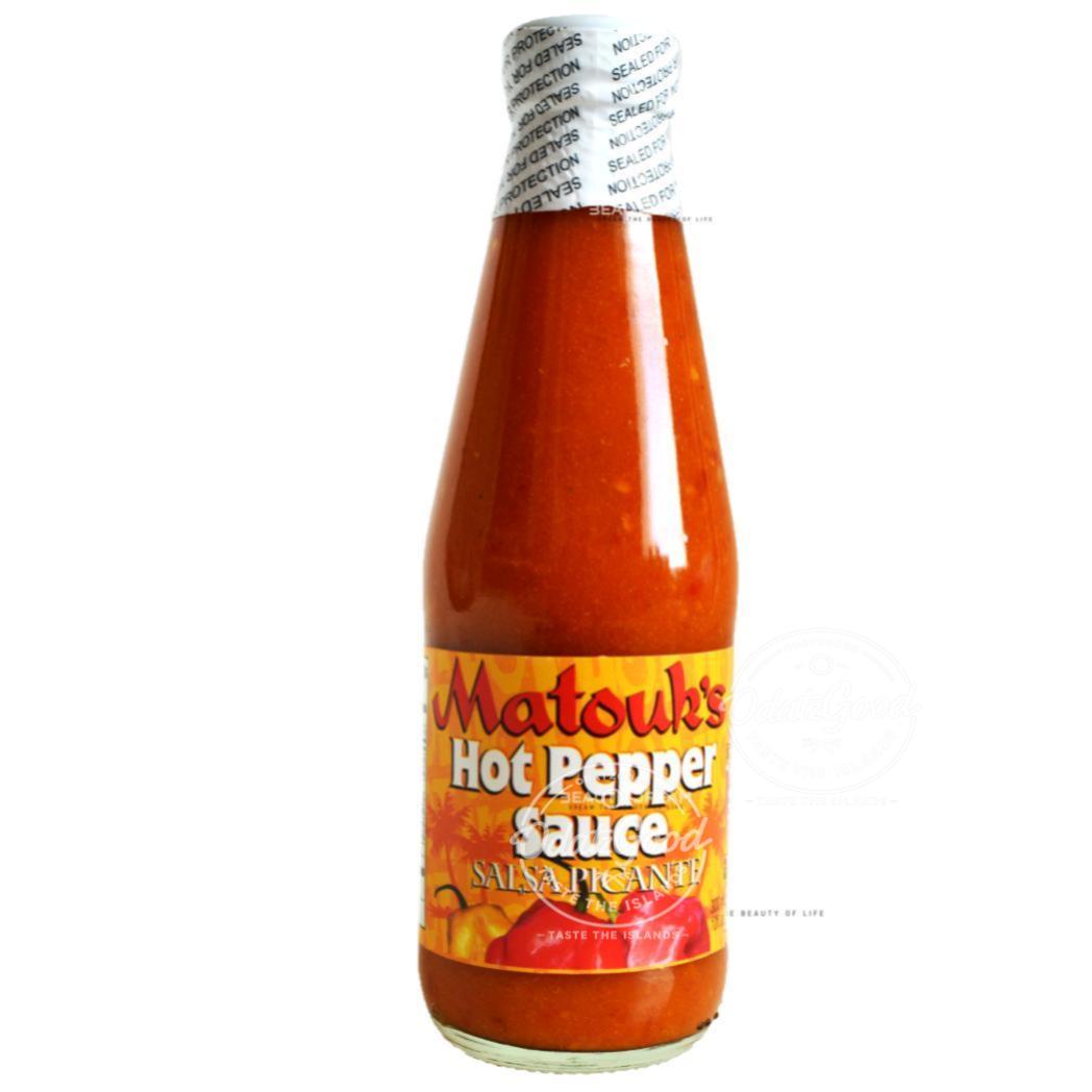 Matouk's Hot Pepper Sauce | Product of Trinidad & Tobago | 10oz