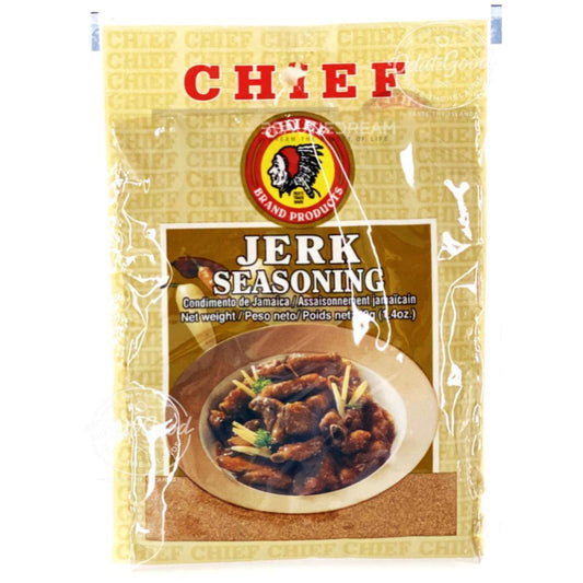Chief Jerk Seasoning | Product of Trinidad & Tobago | 1.4 oz (28g)