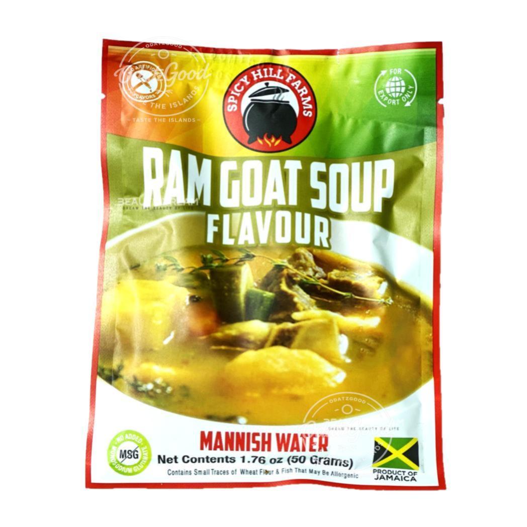 Spicy Hill Ram Goat Soup Mannish Water | Product of Jamaica | 1.76 oz (50g)