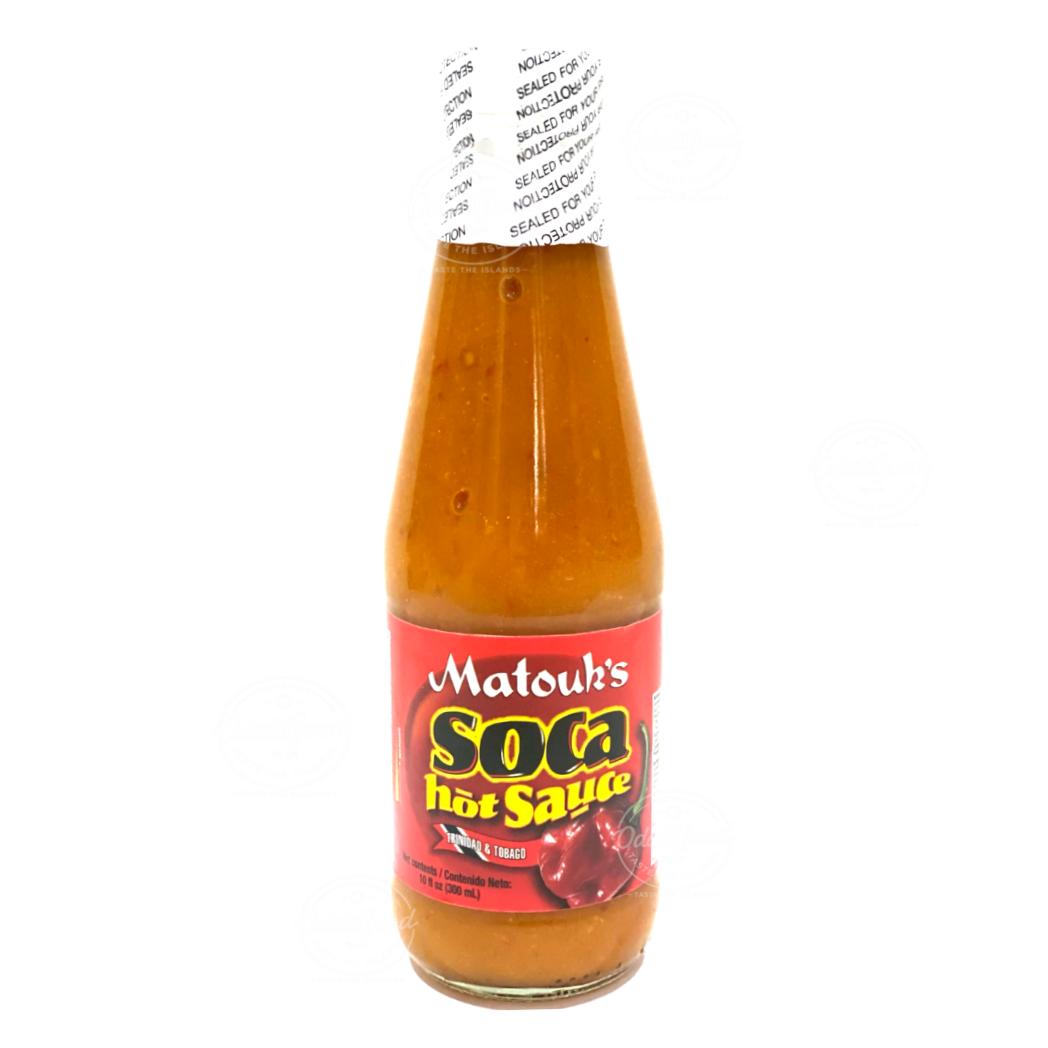 Matouk’s Soca Sauce | Product of Trinidad & Tobago | 10oz (300ml)