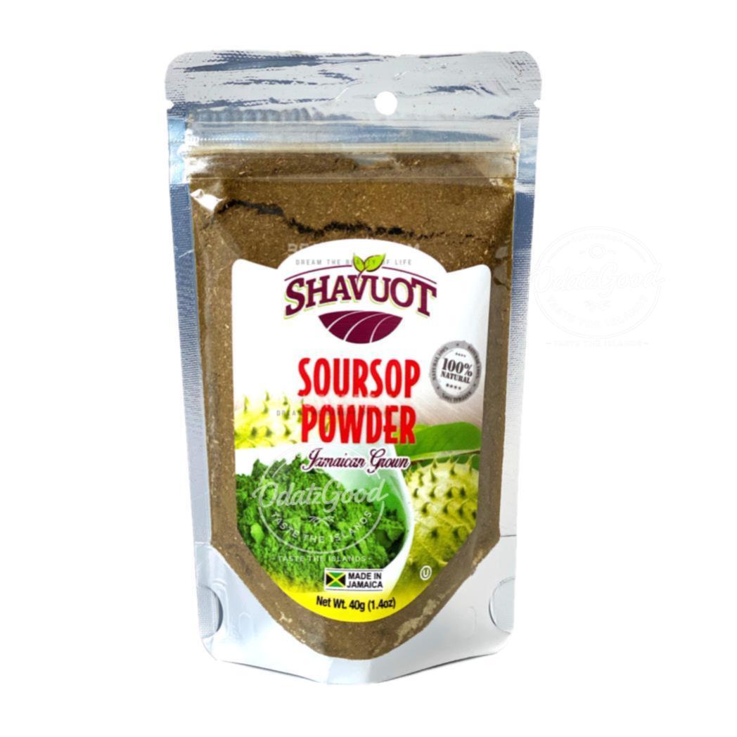 Shavuot Soursop Powder | Product of Jamaica | 1.4oz (36.85g)