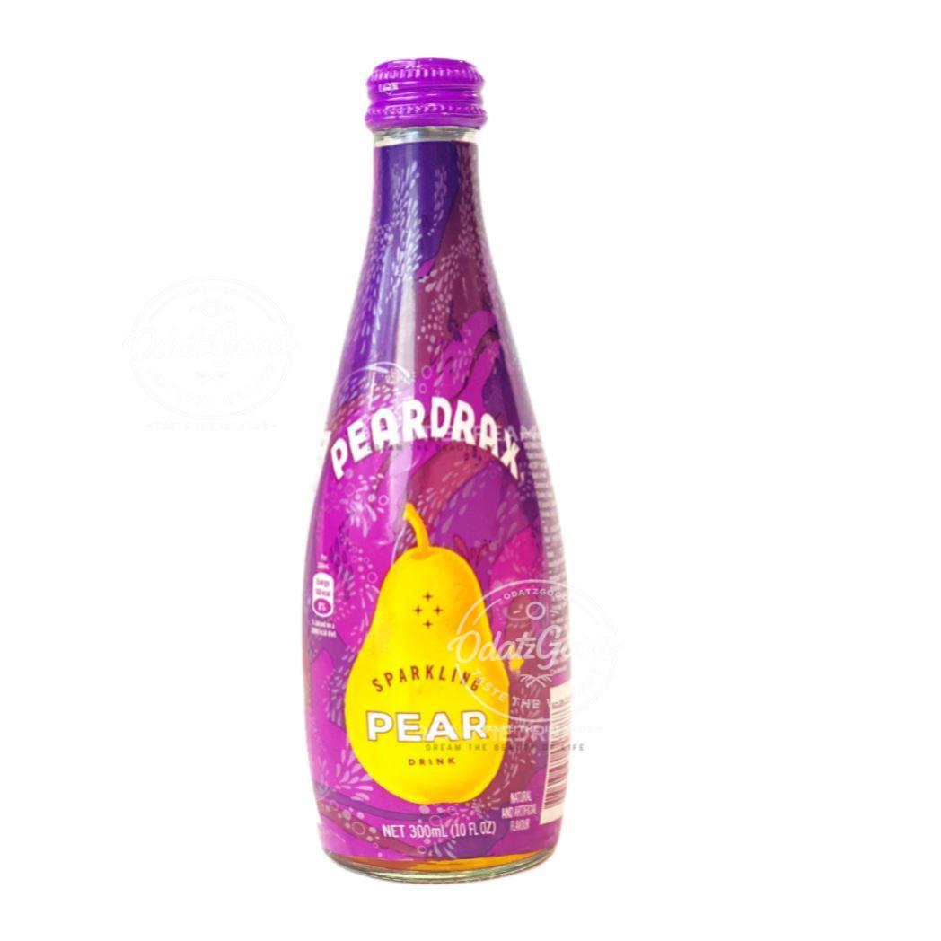 Peardrax Sparkling Pear Drink | Product of Trinidad & Tobago | 10oz (300ml)
