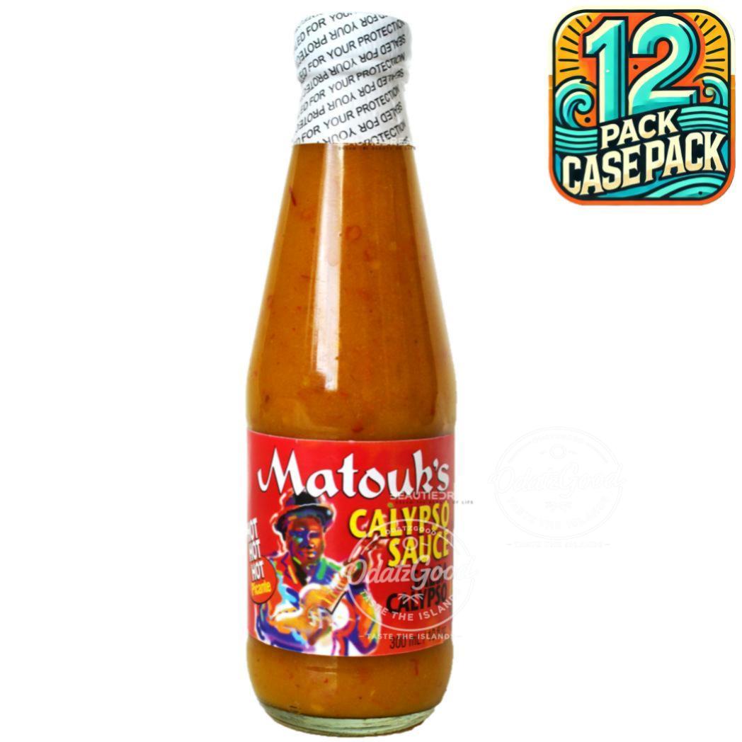 Matouk's Calypso Sauce | Product of Trinidad & Tobago | 10oz | (Bulk) Case Pack