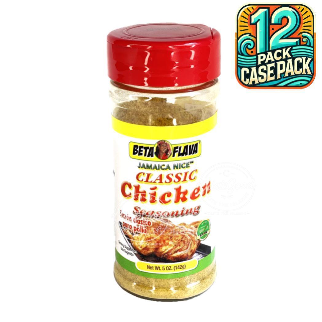 Beta Flava (Ocho Rios) Chicken Seasoning | 5oz (142g) | (Bulk) Case of 12
