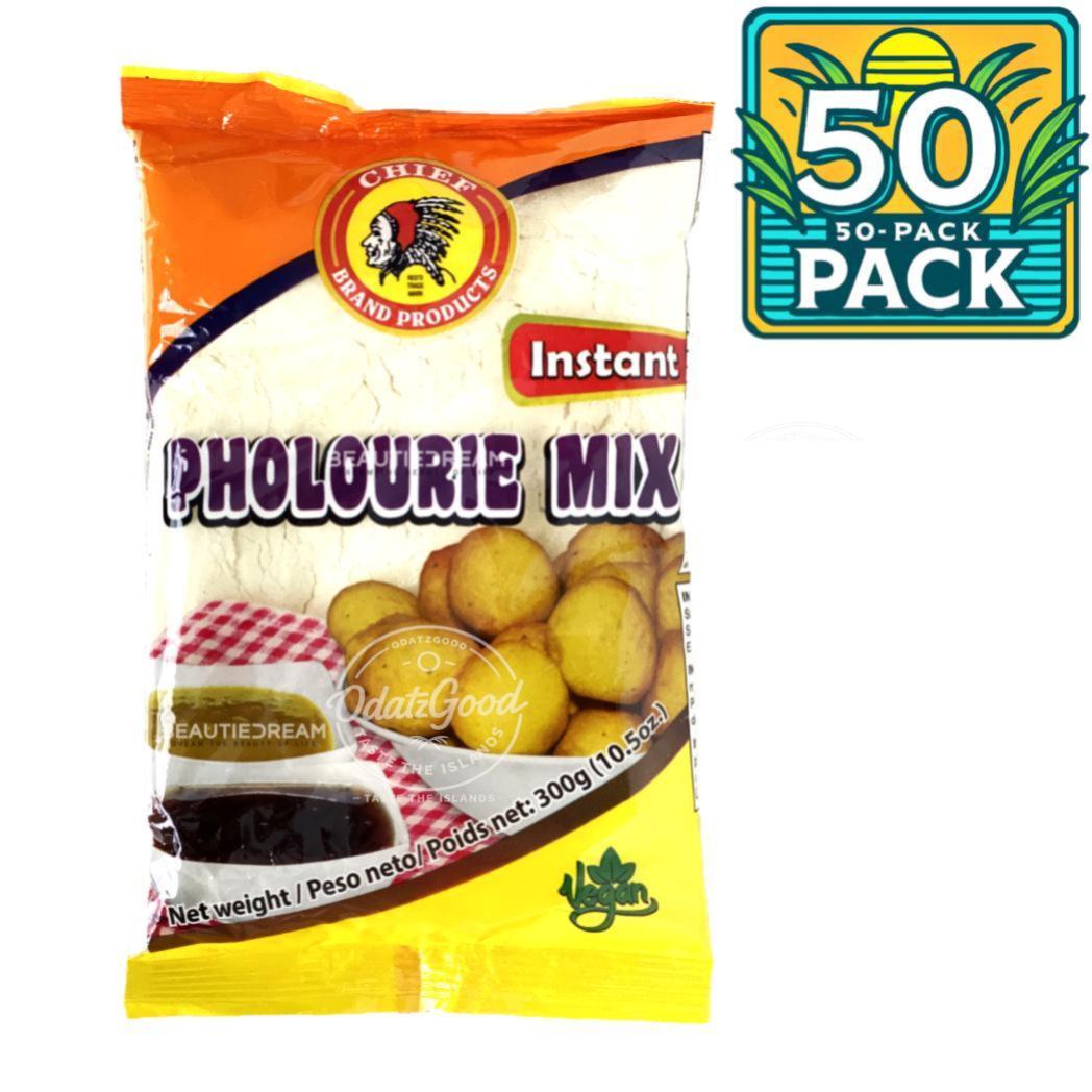 Chief Pholourie Mix | Product of Trinidad & Tobago | 10.5 oz (300g) | (Bulk) Case Pack