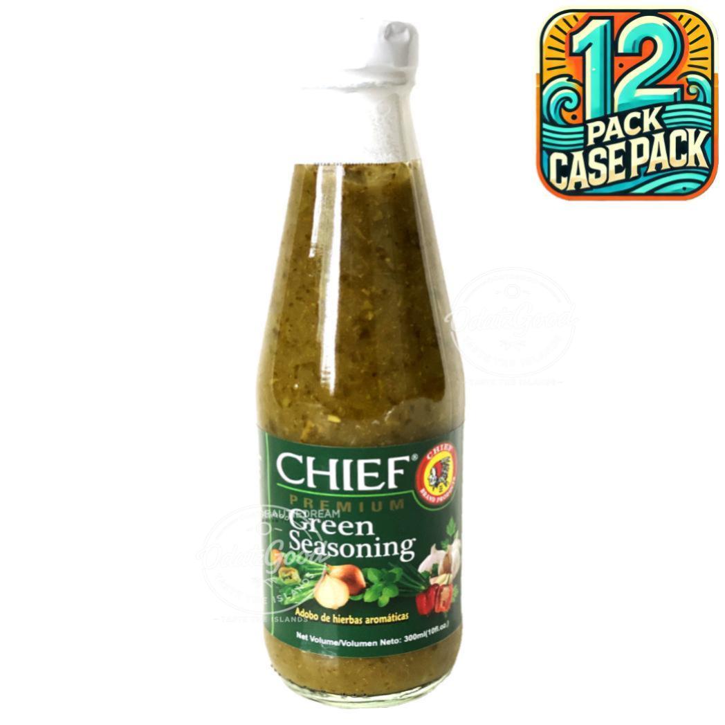 Chief Green Seasoning | Product of Trinidad & Tobago | 10oz | (Bulk) Case Pack
