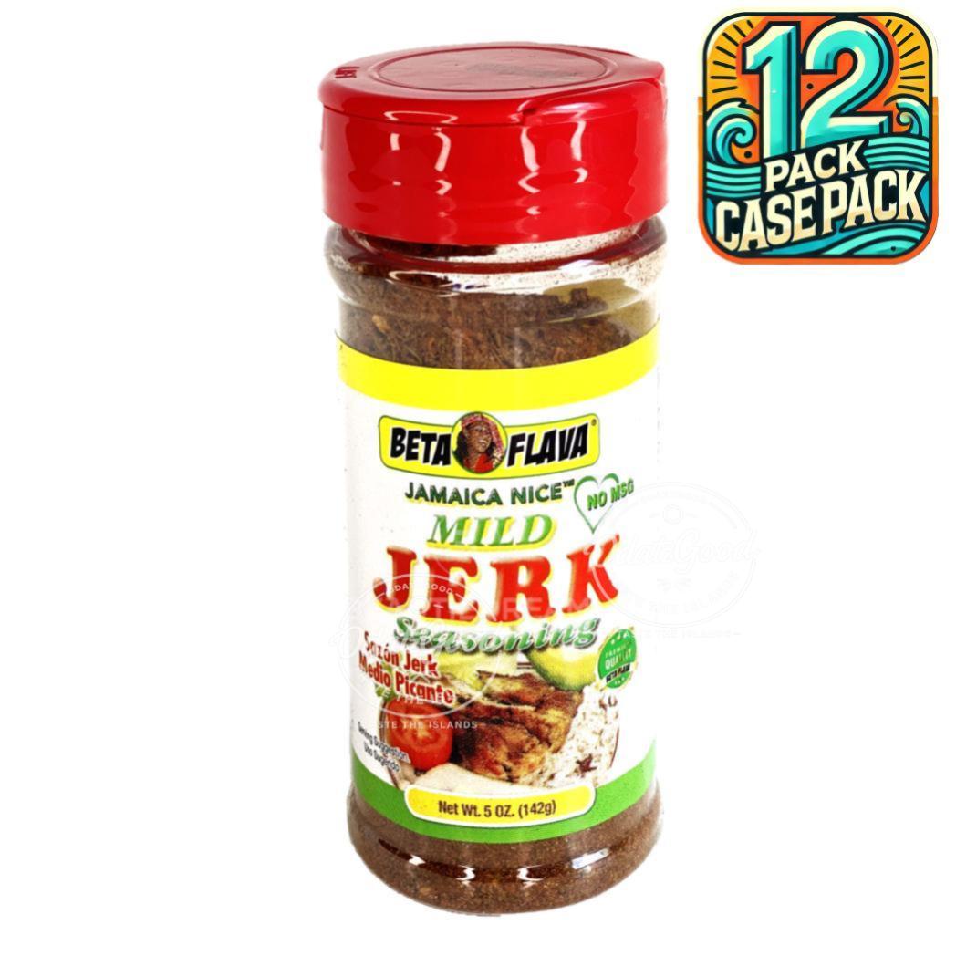 Beta Flava (Ocho Rios) Mild Jerk Seasoning | 5 oz (142g) | Case of 12