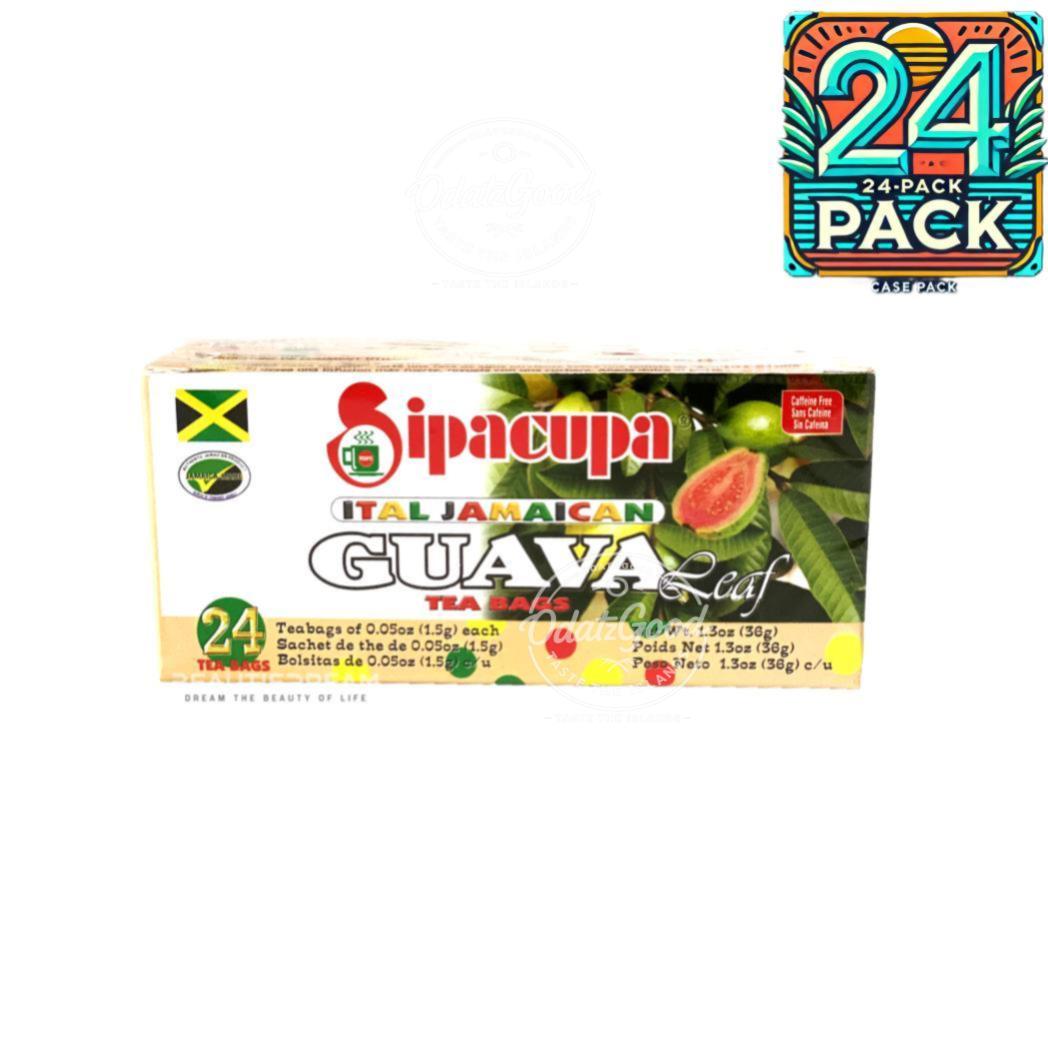 Sipacupa Guava Tea | Product of Jamaica | 24 Tea Bags | (Bulk) Case Pack
