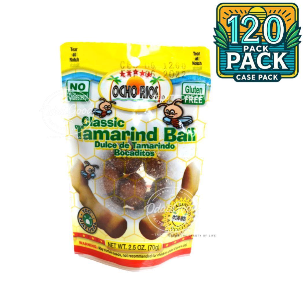 Ocho Rios Tamarind Ball | 2 oz (70g) | (Bulk) Case Pack