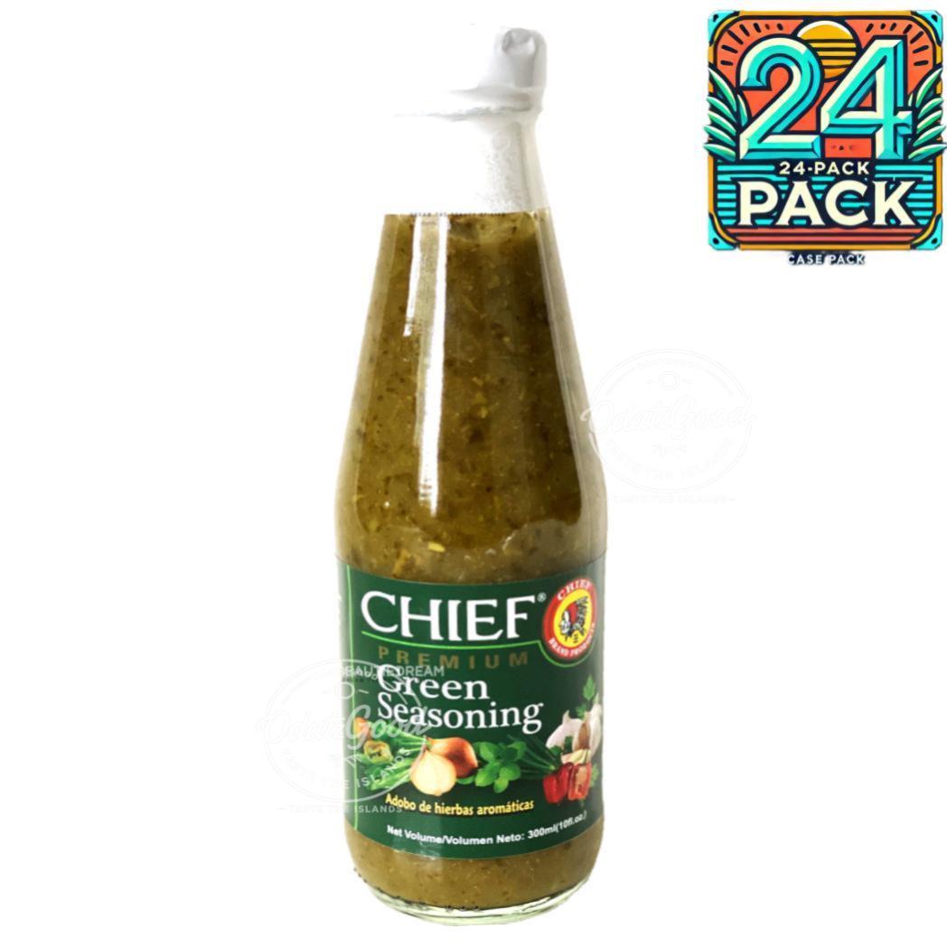 Chief Green Seasoning | Product of Trinidad & Tobago | 10oz | (Bulk) Case Pack