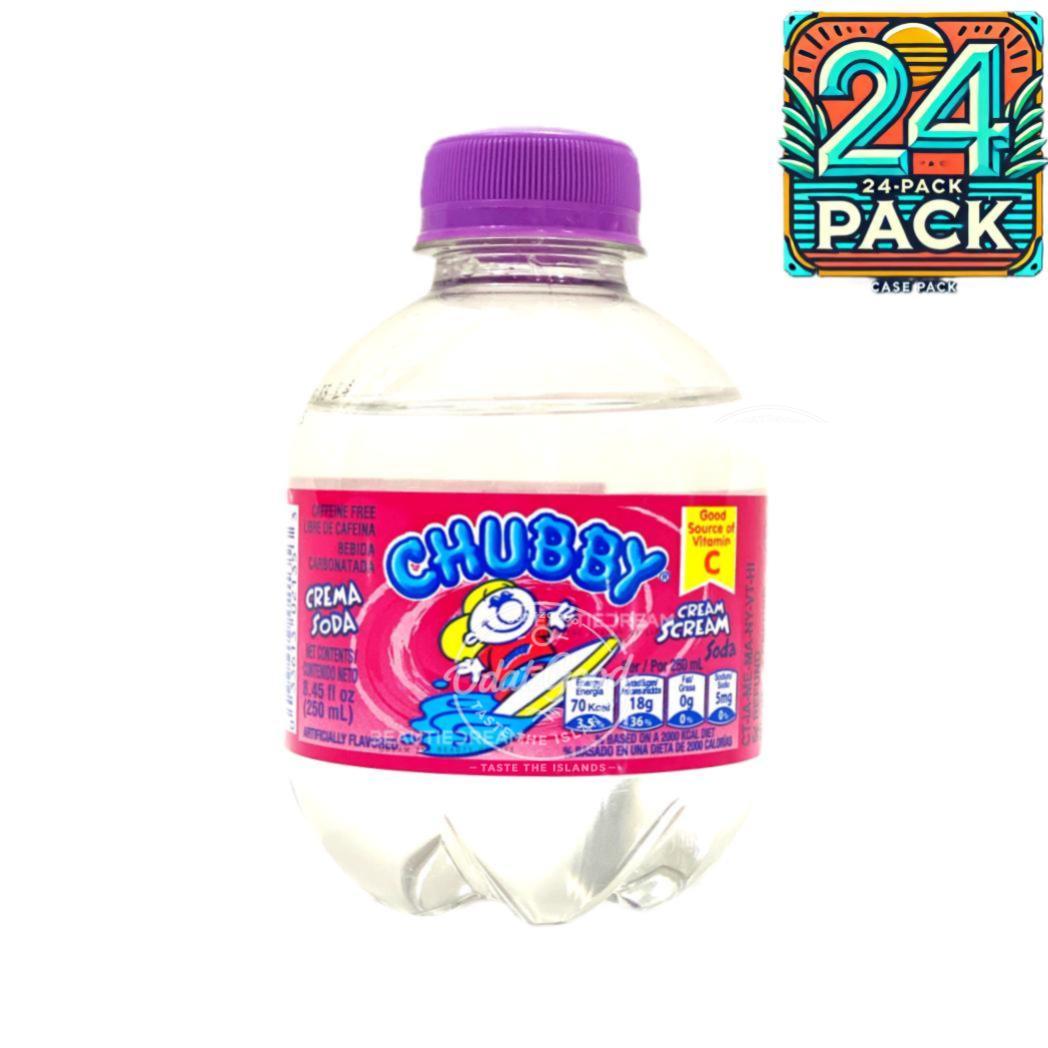 Chubby Cream Scream Crema Soda | 8.45oz (250ml) | (Bulk) Case Pack