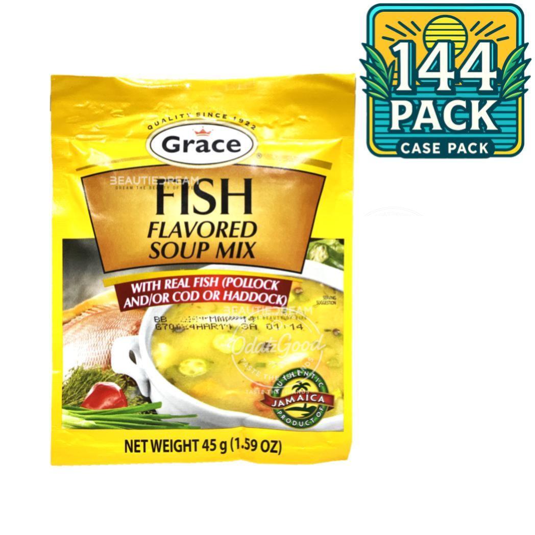 Grace Fish Soup Mix | Product of Jamaica | (Bulk) Case Pack