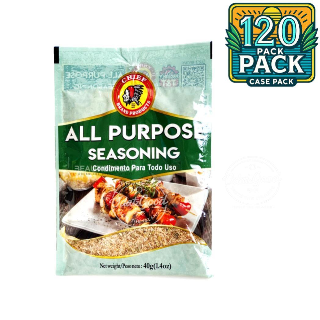 Chief All Purpose Seasoning | Product of Trinidad & Tobago | 1.4 oz (28g) | (Bulk) Case Pack