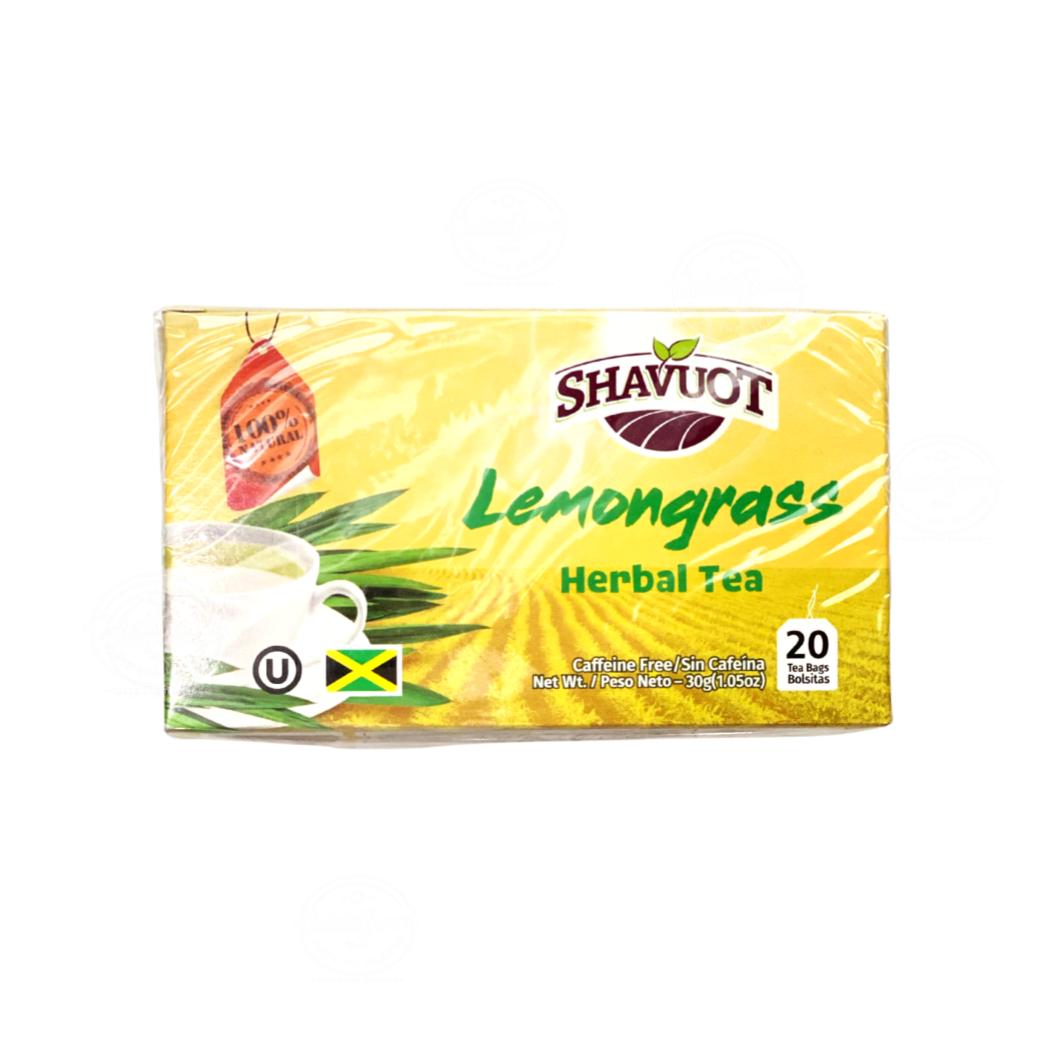 Shavuot Lemon Grass Tea | Product of Jamaica | 20Tea Bags (30g)