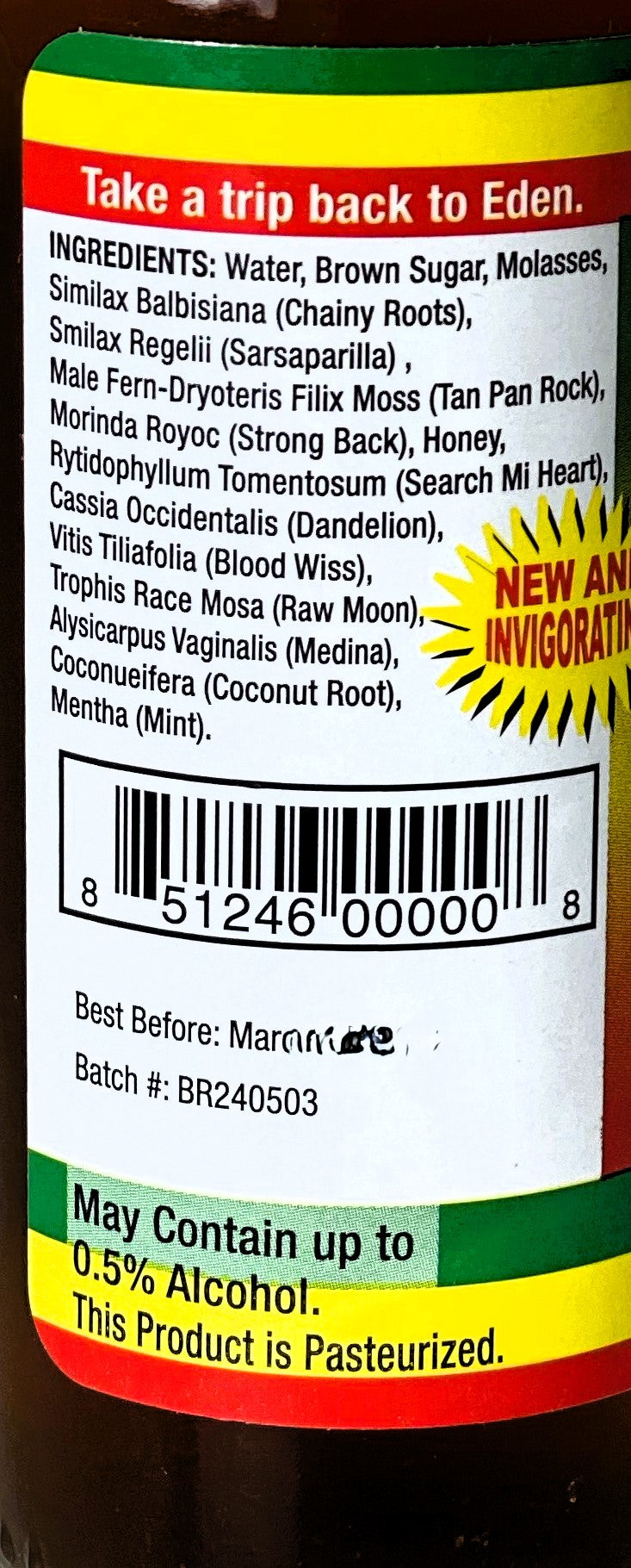 Baba Roots Herbal Beverage | Product of Jamaica | 5oz (145ml) | (Bulk) Case Pack