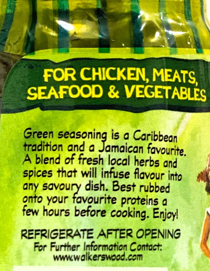 Walkerswood Green Seasoning | Product of Jamaica | 10oz (280g)