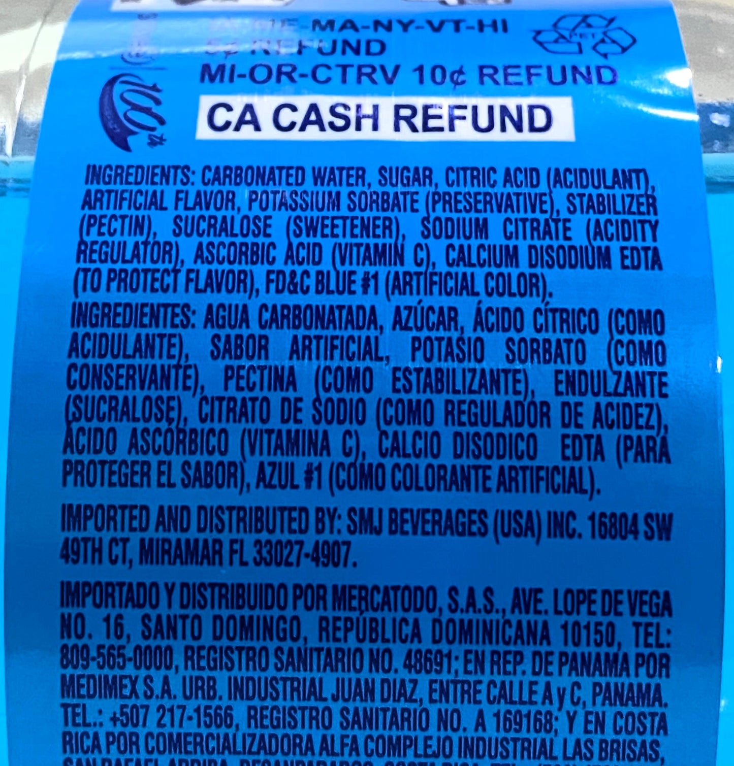 Chubby Blueberry Blast Arándano Soda| 8.45oz (250ml)