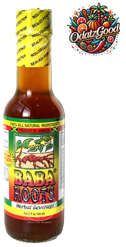 Baba Roots Herbal Beverage | Product of Jamaica | 5oz (145ml)