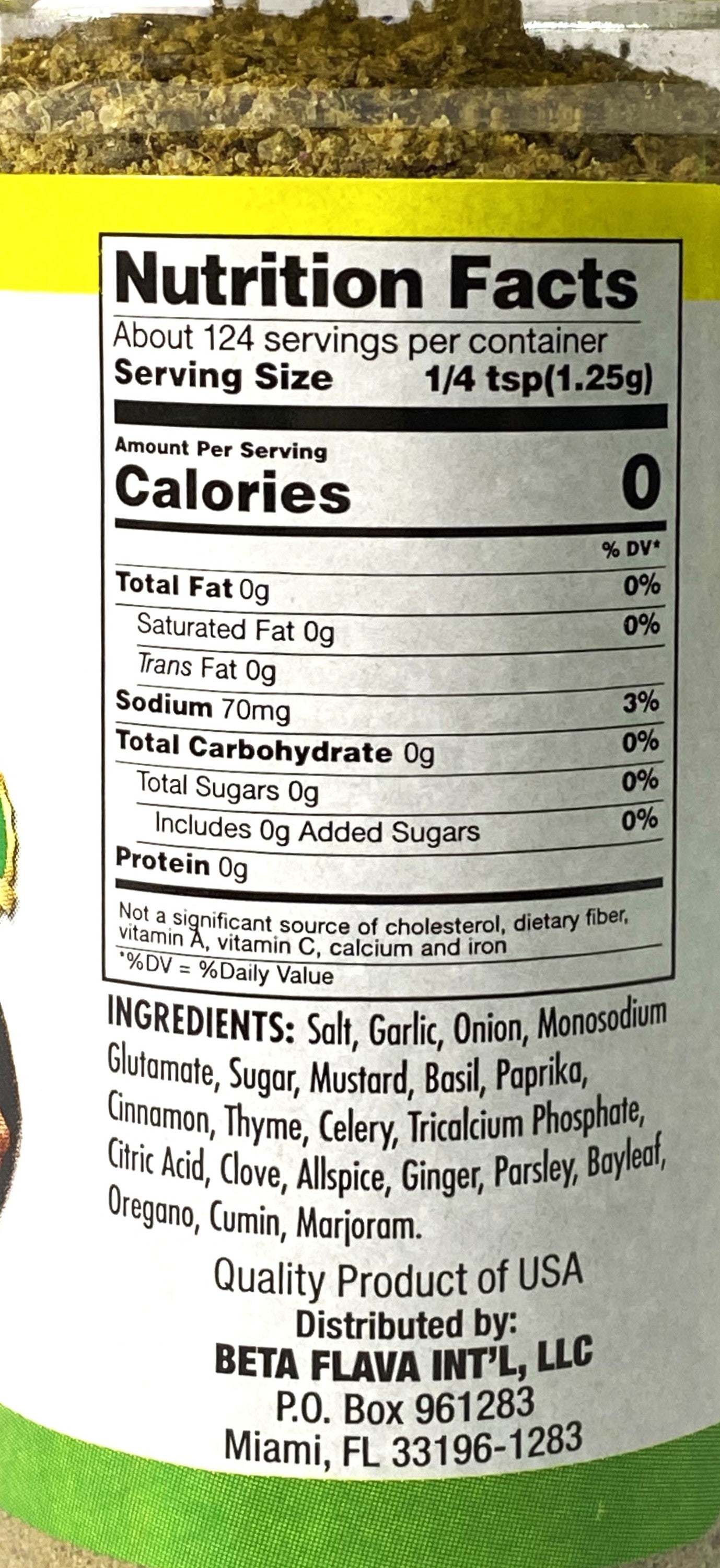 Beta Flava Meat & Steak Beef Stew Seasoning | 5.5oz (156g)