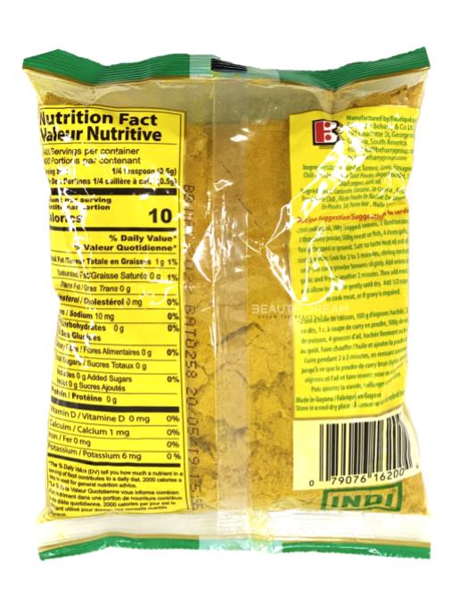 Indi Curry Powder | Product of Guyana | 7 oz (200g)