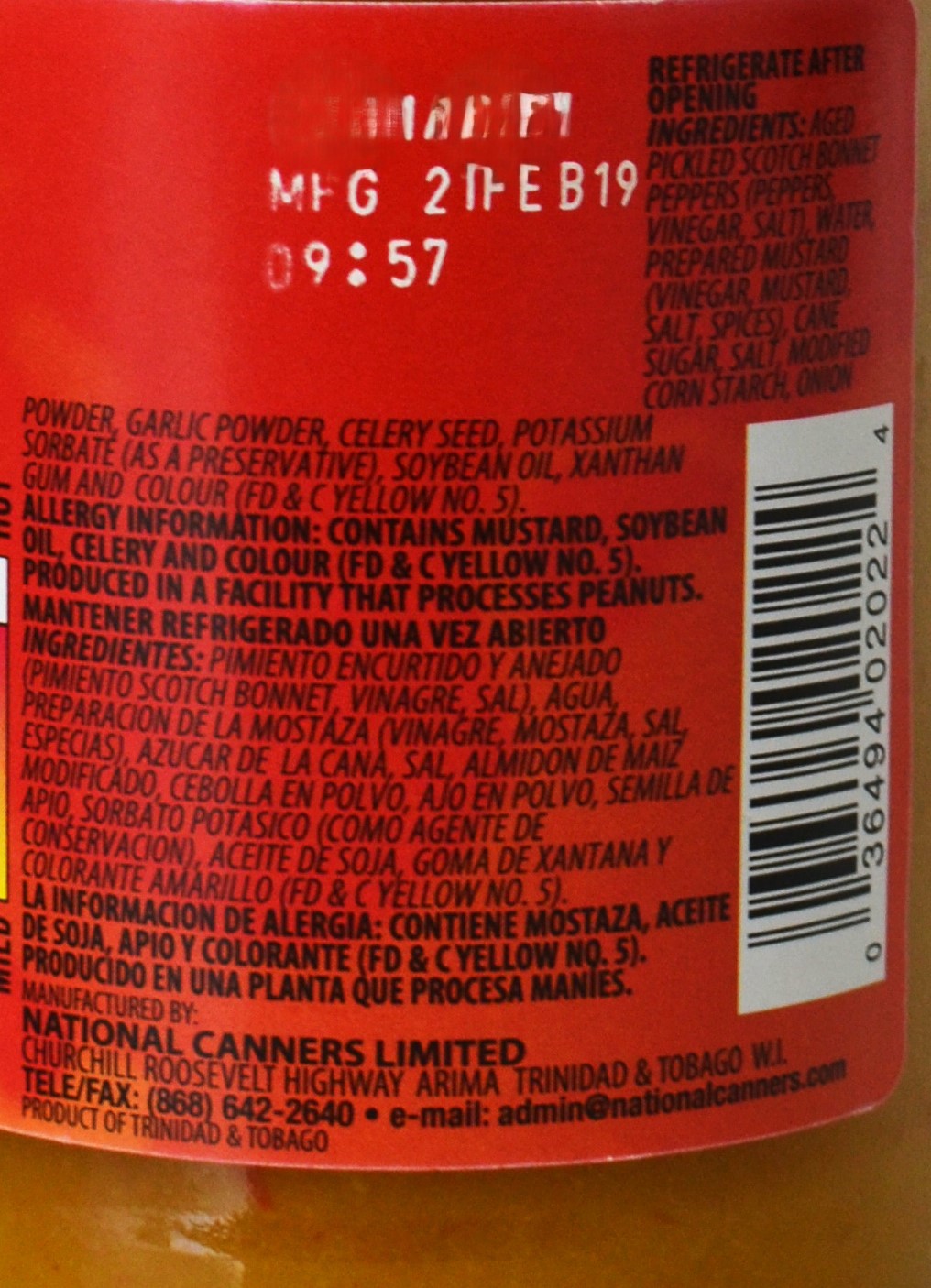 Matouk's Calypso Sauce | Product of Trinidad & Tobago | 10oz | (Bulk) Case Pack