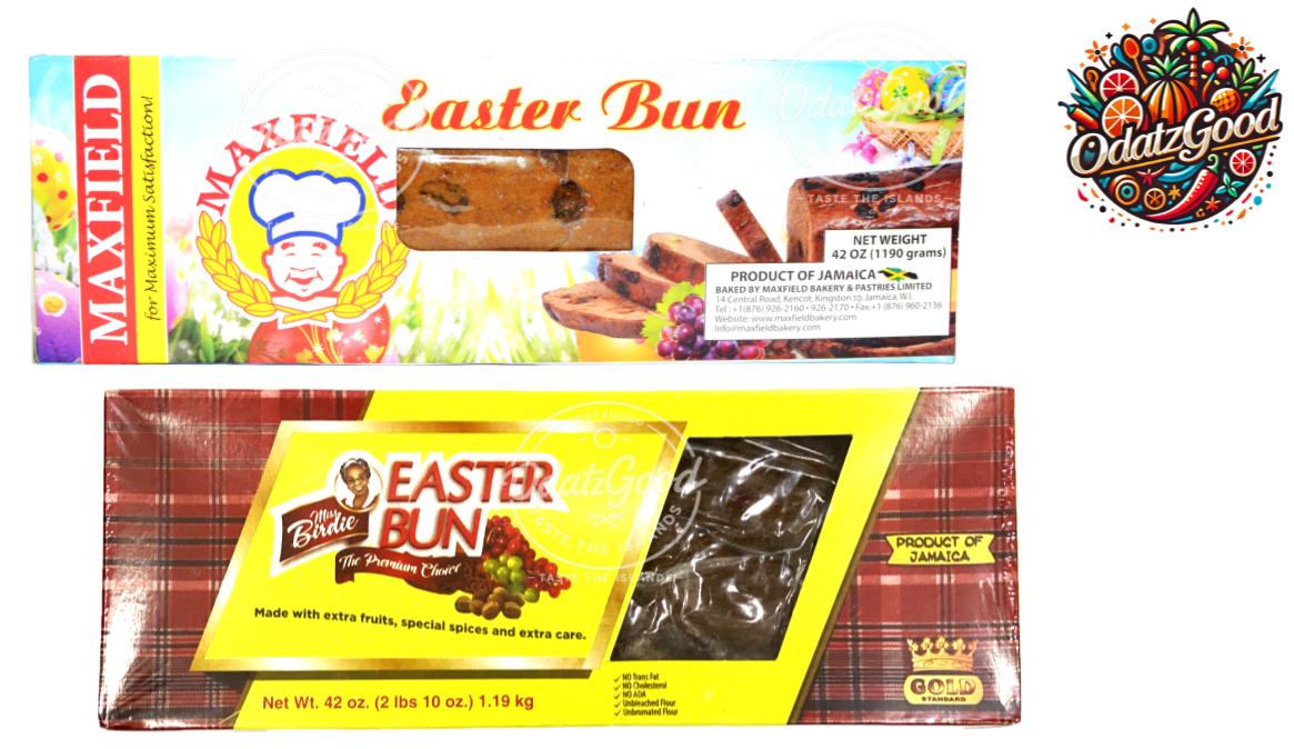 Maxfield & Miss Birdie Easter Bun 42 oz Duo Bundle | Product of Jamaica