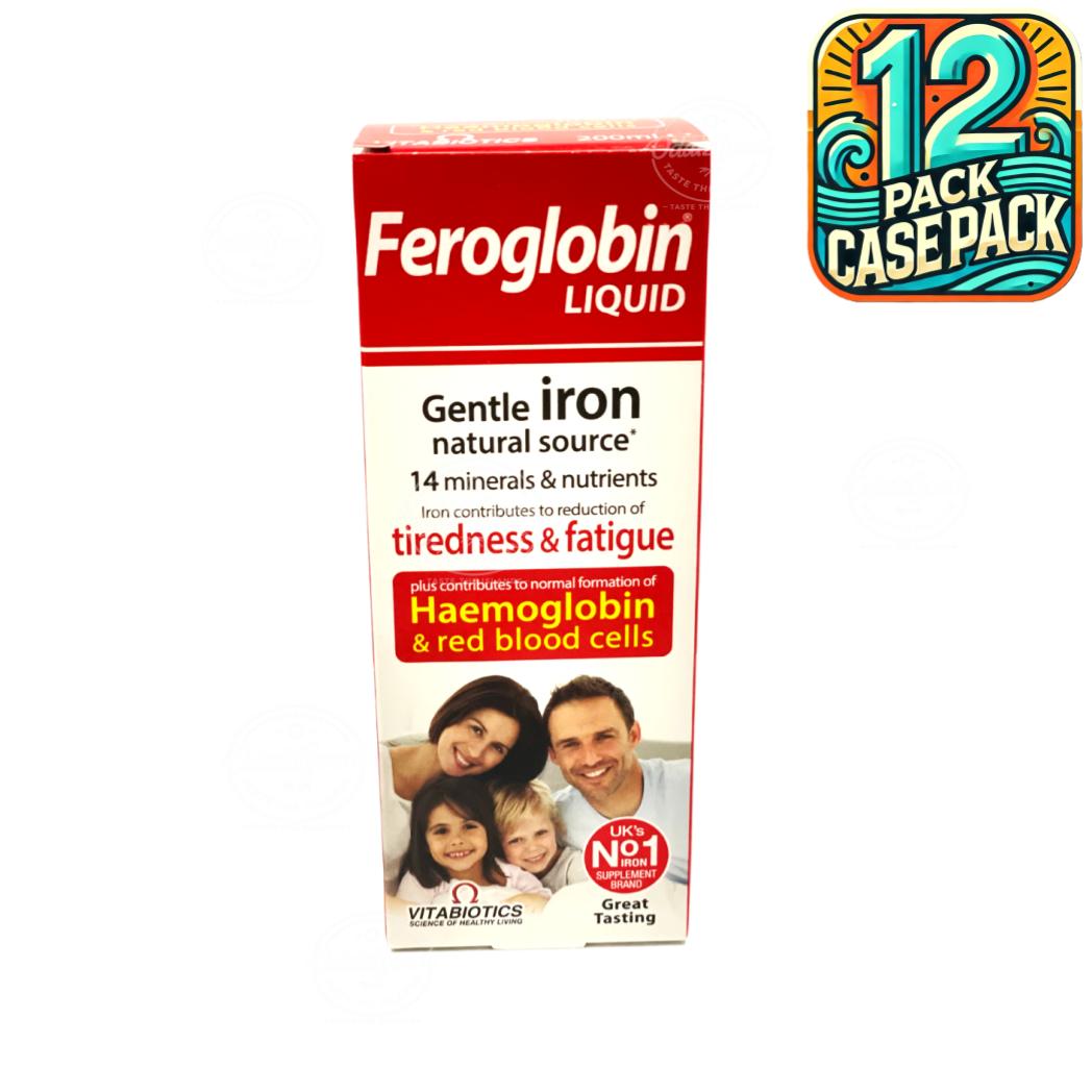 Feroglobin Liquid Iron | 6.76oz (200ml) | (Bulk) Case Pack