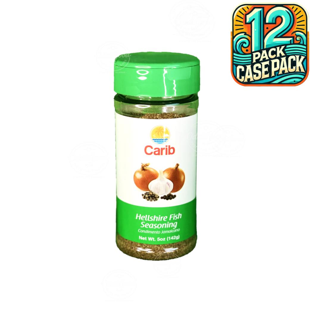 Carib Hellshire Fish Seasoning | 5oz (140g) | (Bulk) Case Pack