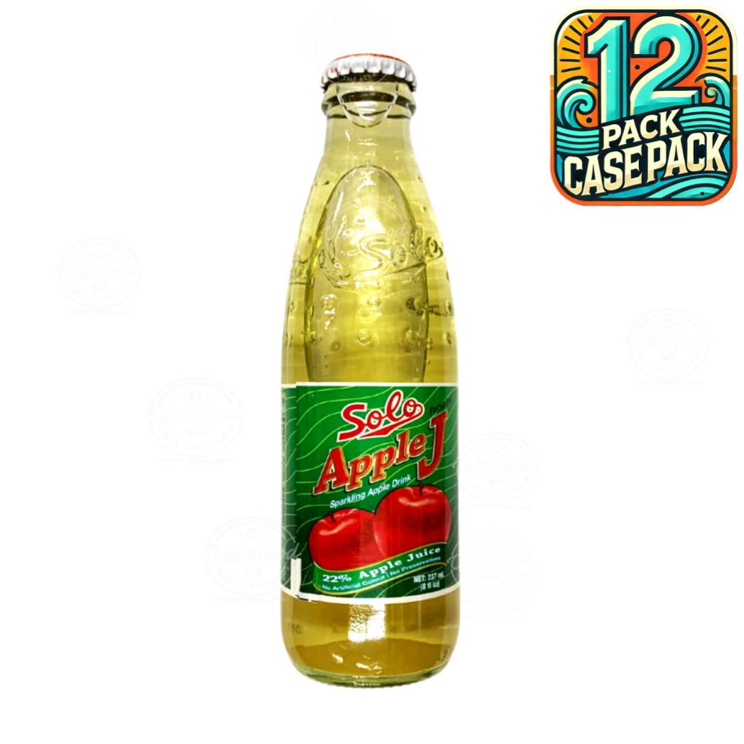 Solo Apple J Sparkling Apple Drink | 8oz (237ml) | (Bulk) Case Pack