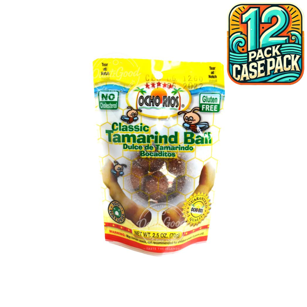 Ocho Rios Tamarind Ball | 2 oz (70g) | (Bulk) Case Pack