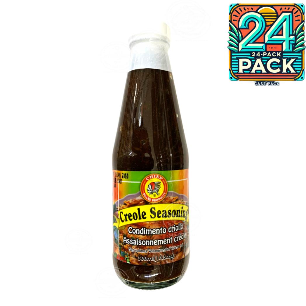 Chief Creole Seasoning | Product of Trinidad & Tobago | 10oz (300ml) | (Bulk) Case Pack