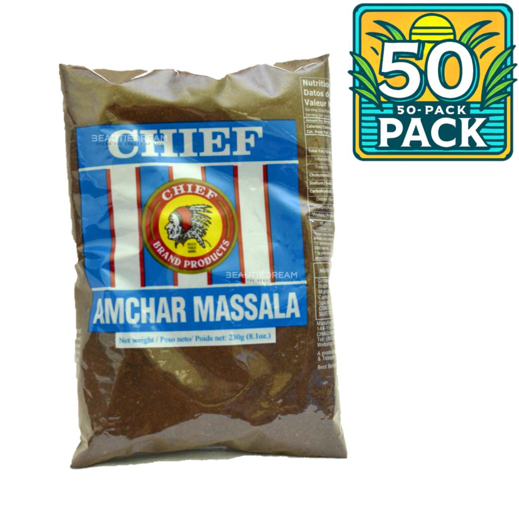 Chief Amchar Massala | Product of Trinidad & Tobago | 8.1 oz (230g) | (Bulk) Case Pack