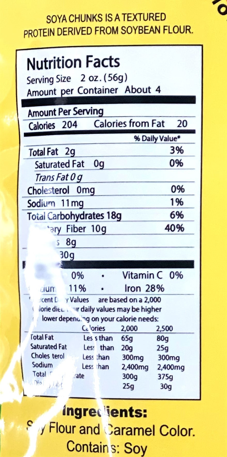 Lion of Judah Soya Chunks Caramel | 8 oz (226g) | (Bulk) Case of 12