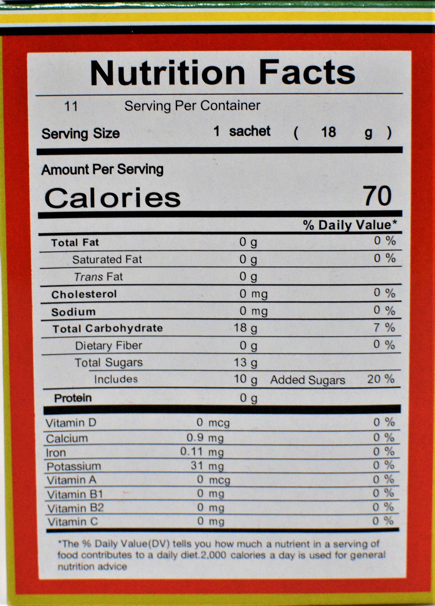 JCS Instant Ginger Tea | 6.9oz (198g) | (Bulk) Case Pack