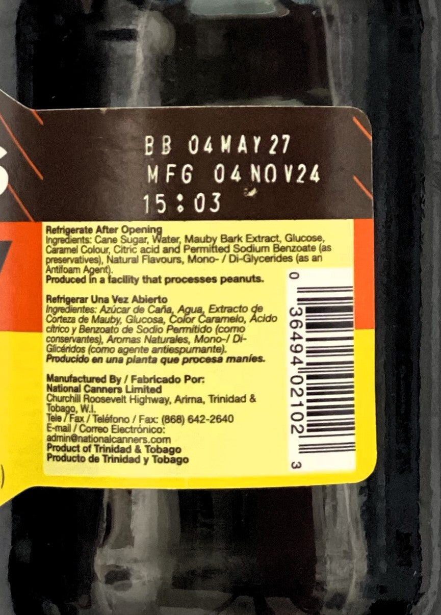 Matouk’s Mauby Drink Concentrate | Product of Trinidad & Tobago | 10oz (300ml)