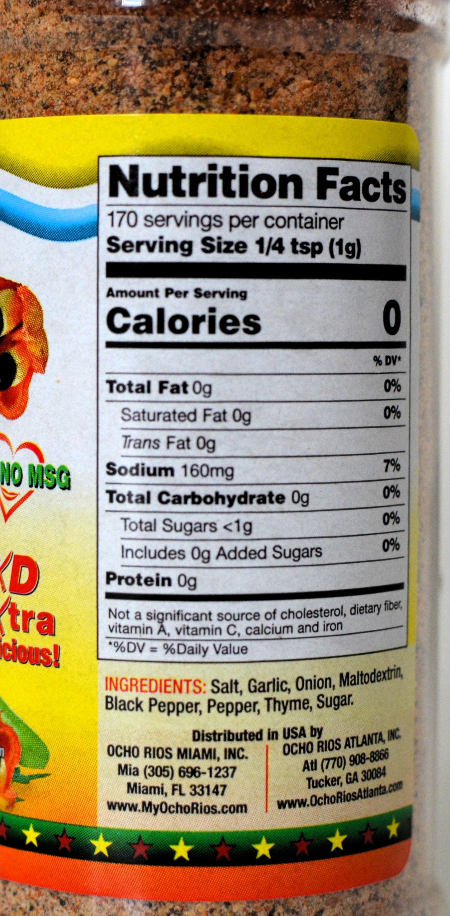 Ocho Rios Ackee Now Seasoning | 6oz (170g) | (Bulk) Case Pack