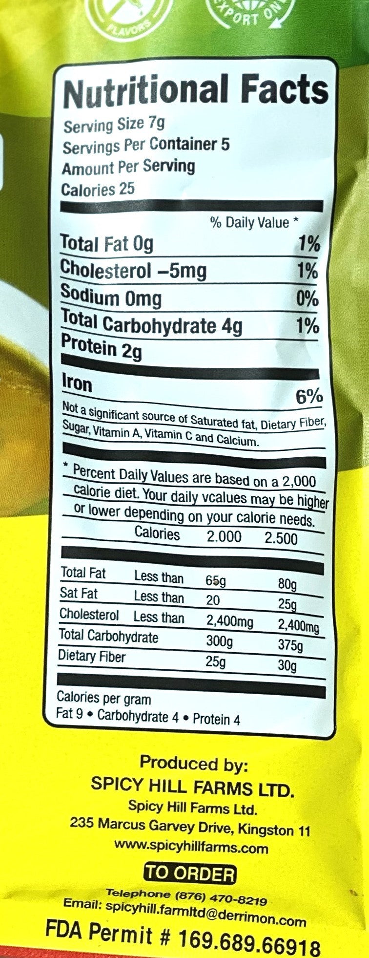 Spicy Hill Ram Goat Soup Mannish Water | Product of Jamaica | 1.76 oz (50g)