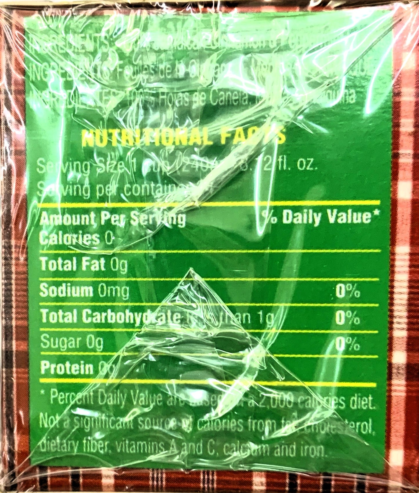 Tops Jamaican Cinnamint (Diabetic Tea) | Product of Jamaica | 1.3g (48g)