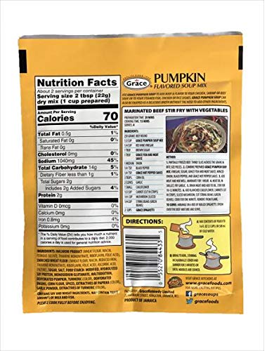 Grace Cock & Pumpkin Soup Mix | Product of Jamaica