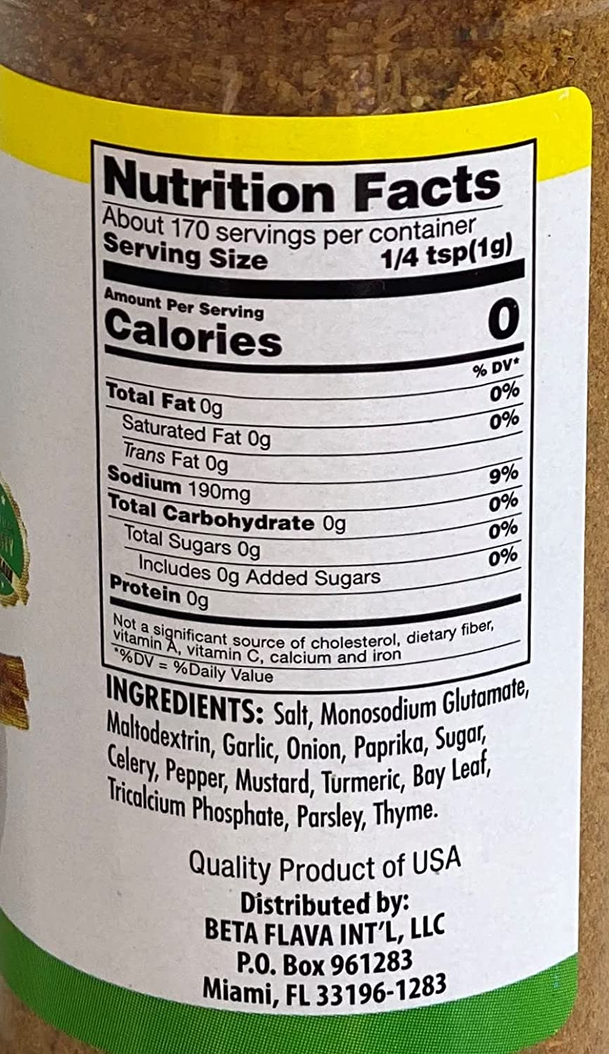 Beta Flava (Ocho Rios) Fish Seasoning | 6oz (170g)