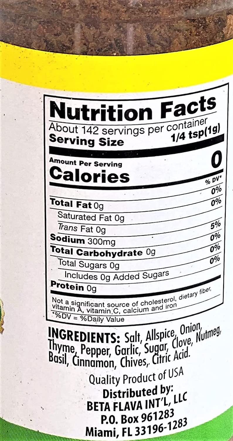 Beta Flava (Ocho Rios) Mild Jerk Seasoning | 5 oz (142g)