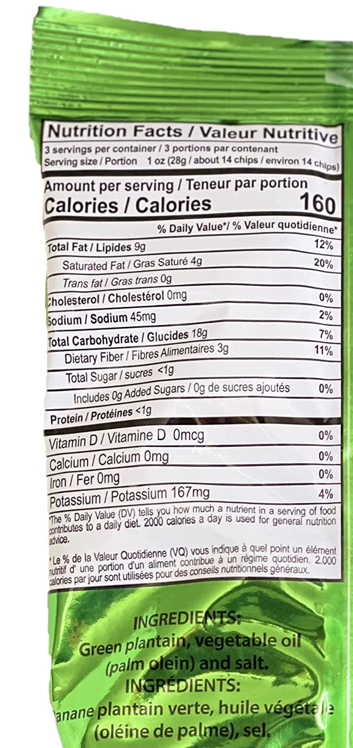 Mayte Salted Plantain Chips | 3oz (85g)