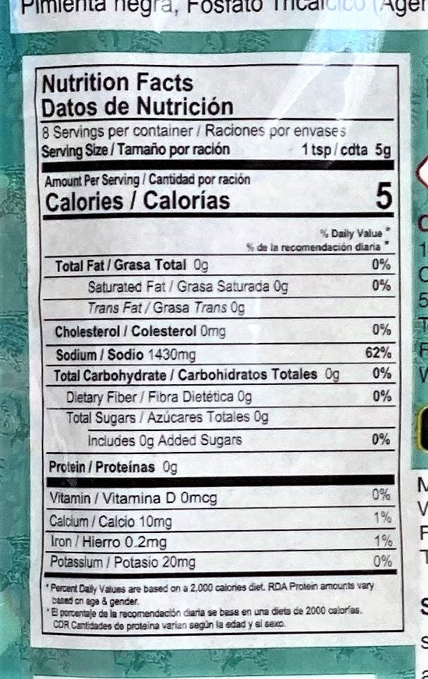 Chief Fish Seasoning | Product of Trinidad & Tobago | 1.4 oz (28g)