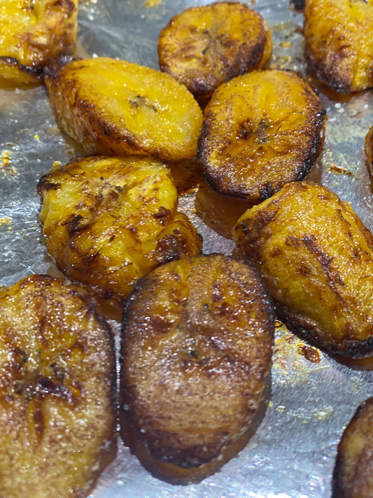 Homemade Salted Air-Fried Plantains