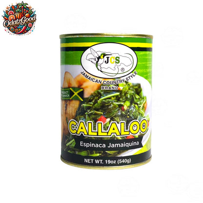 JCS Jamaican Callaloo Spinach 19oz (540g) – Product of Jamaica
