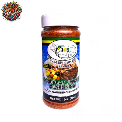 JCS Caribbean Chicken Seasoning 16oz (454g) – Jamaican-Style Chicken Spice Blend