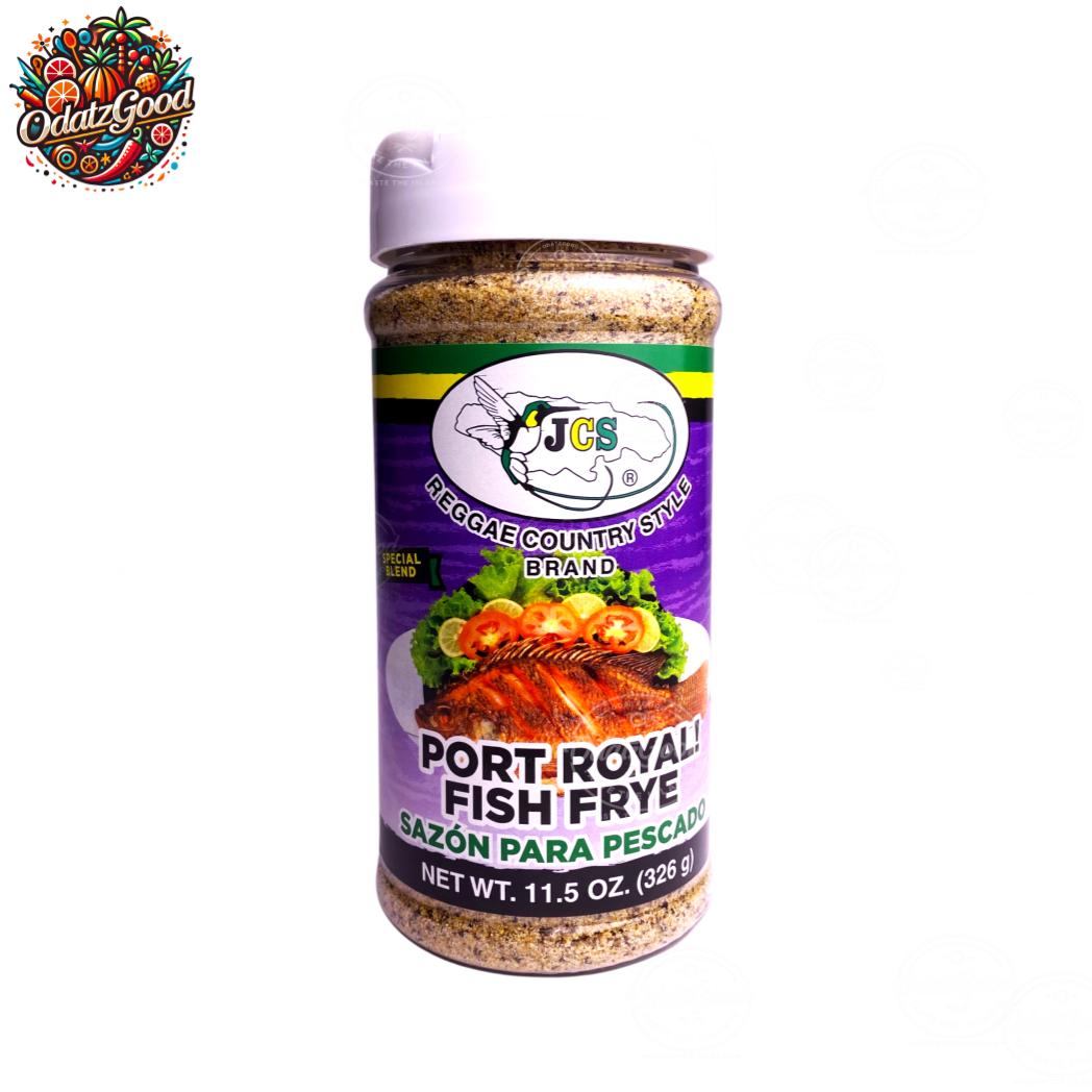 JCS Port Royal Fish Frye 11.5oz (326g) – Caribbean Fish Fry Seasoning