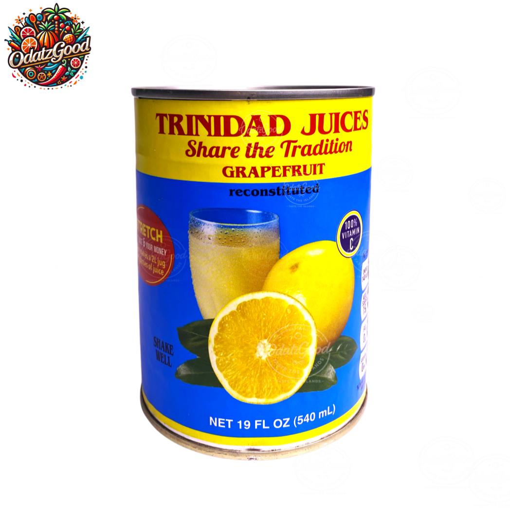 Trinidad Juices Grapefruit Juice 19oz (540ml) – Product of Trinidad & Tobago