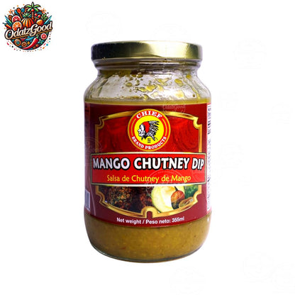 Chief Mango Chutney Dip 12oz (355ml) – Product of Trinidad & Tobago